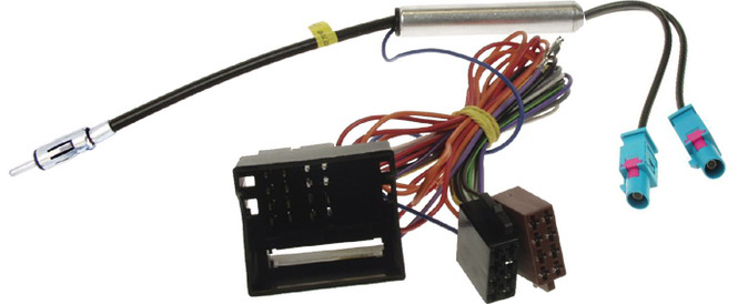 Anténní adaptér double FAKRA+MOST konektor/DIN